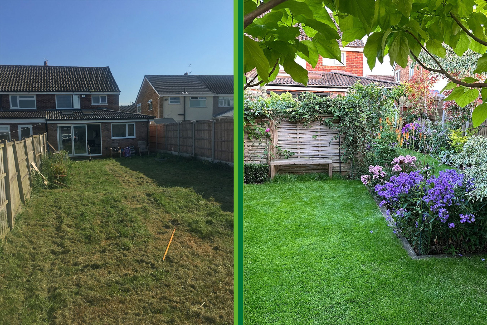 avant apres paysagiste